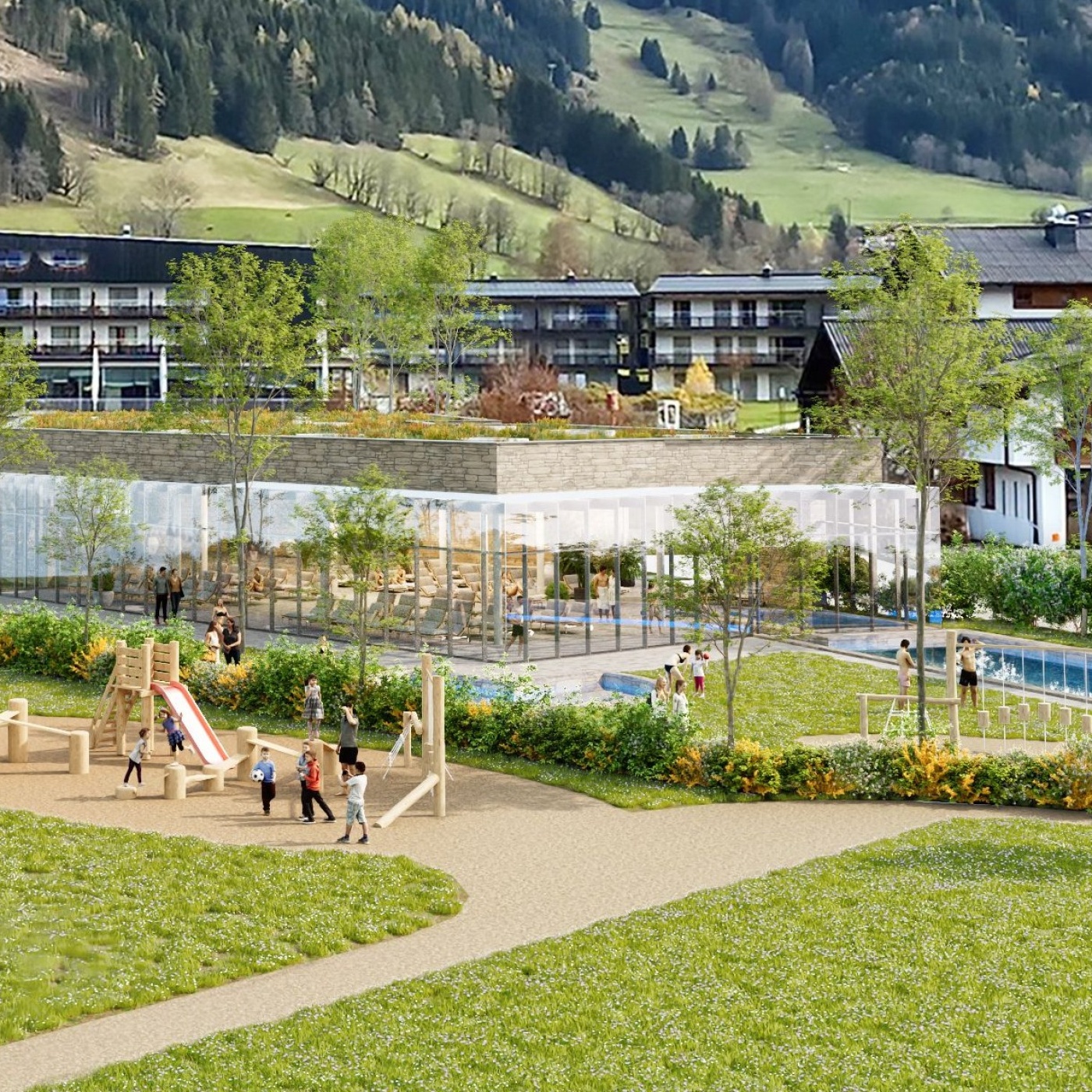 Bild für Willkommen im neuen Badehaus Werfenweng